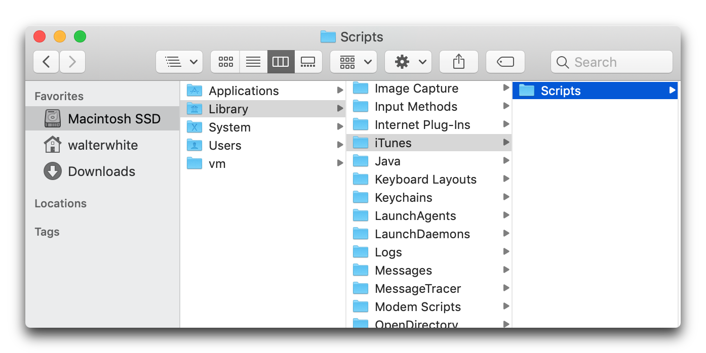 mac os cleaner scripts