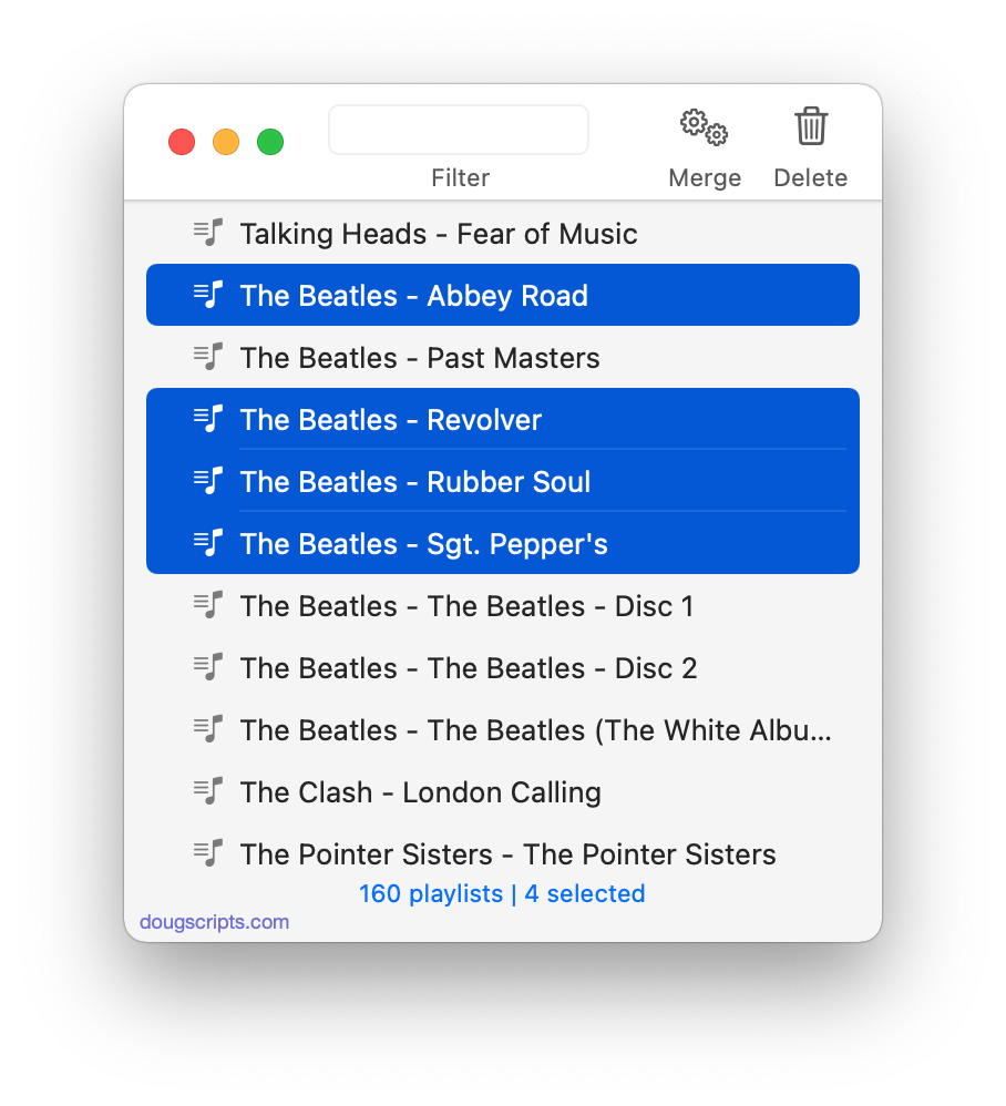 Doug S Applescripts Music App Archives Doug S Applescripts