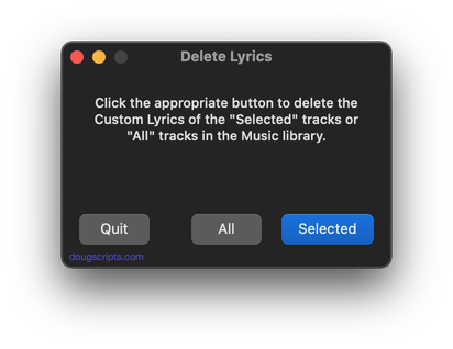 Delete Lyrics