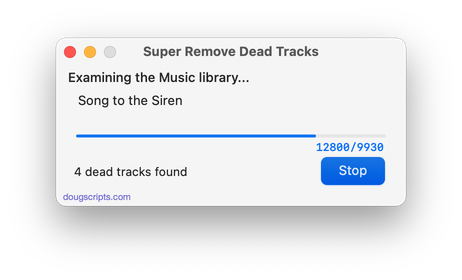 Super Remove Dead Tracks