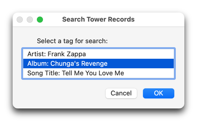 Search Tower Records