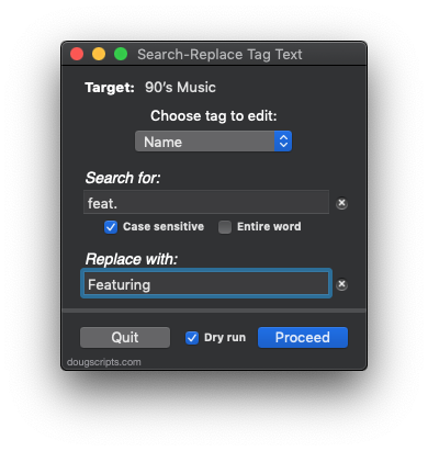 search and replace word for mac 2011